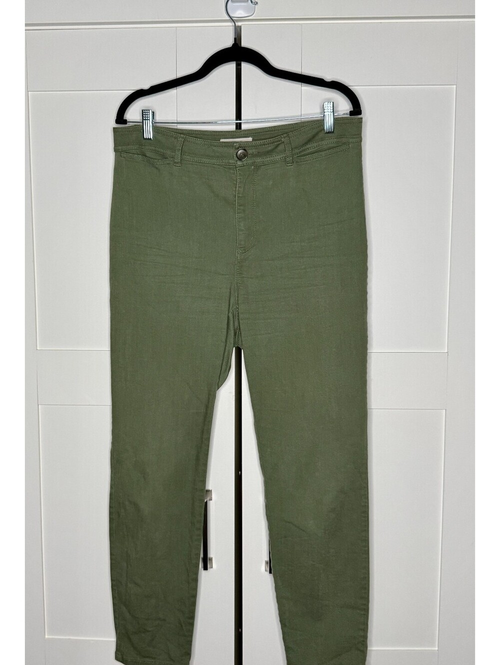 LOFT Women's Olive Green Curvy Pants Size 10